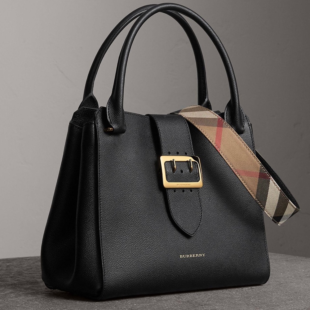 Burberry Medium Buckle Tote Bag
